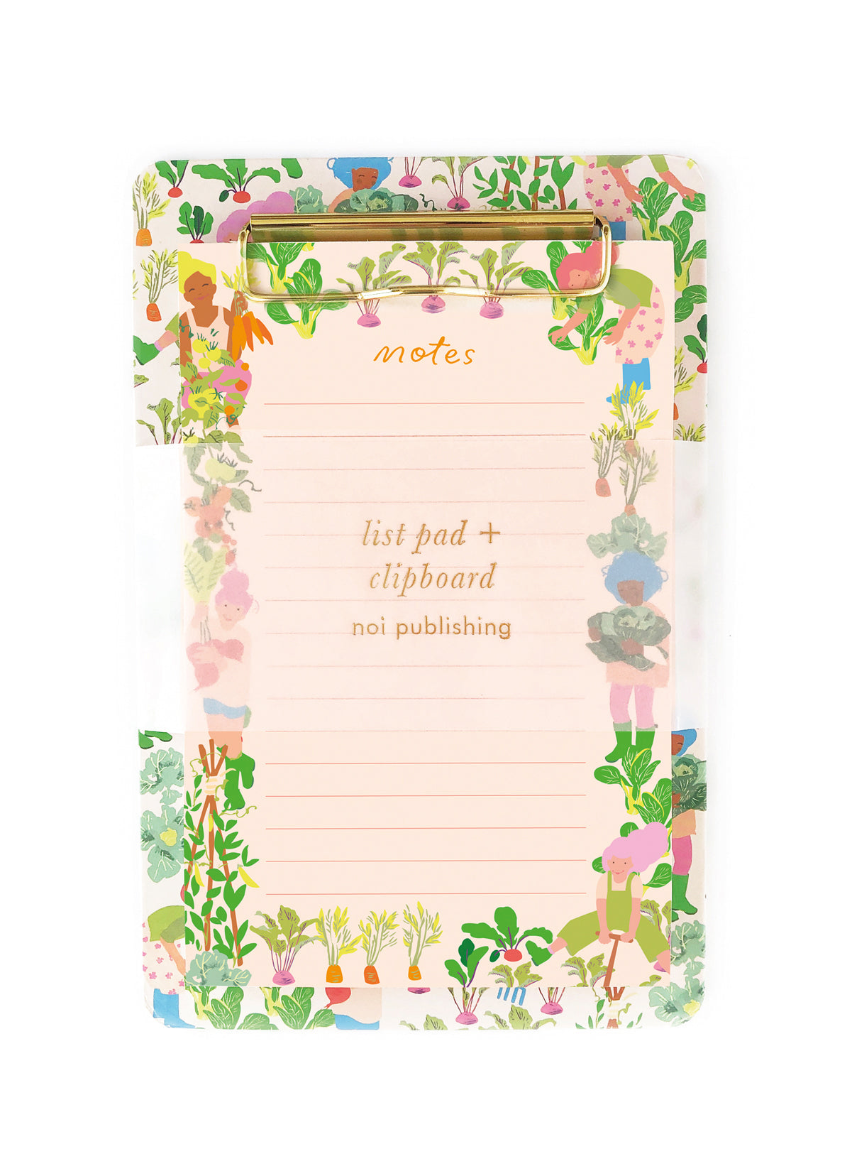 Veggie Garden Clipboard and List