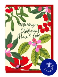 Foliage Christmas Charity Bag