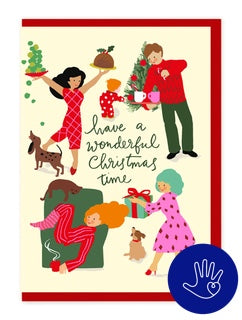 Family Time Christmas Charity Bag