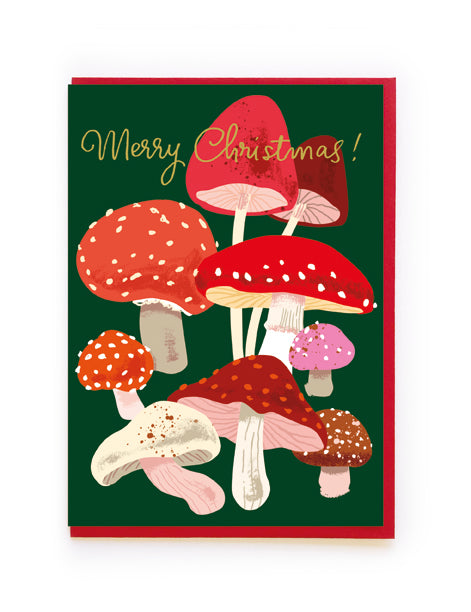 Mushrooms Christmas