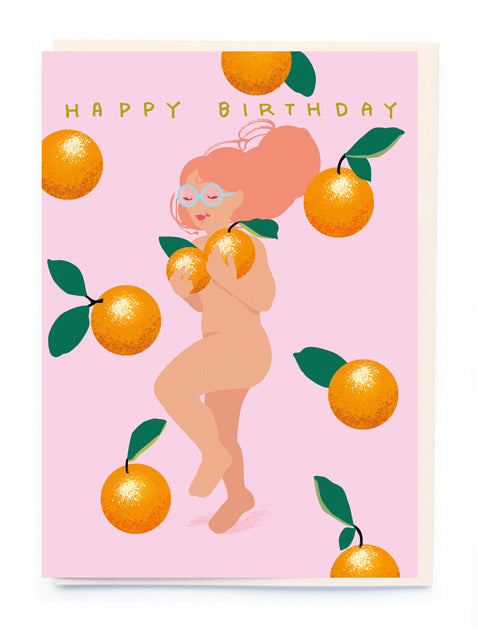 Nudie Orange Girl