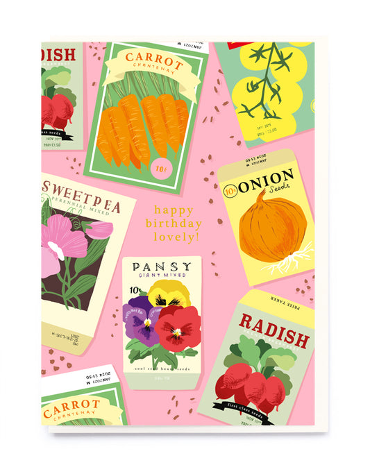 Seed Packets Birthday