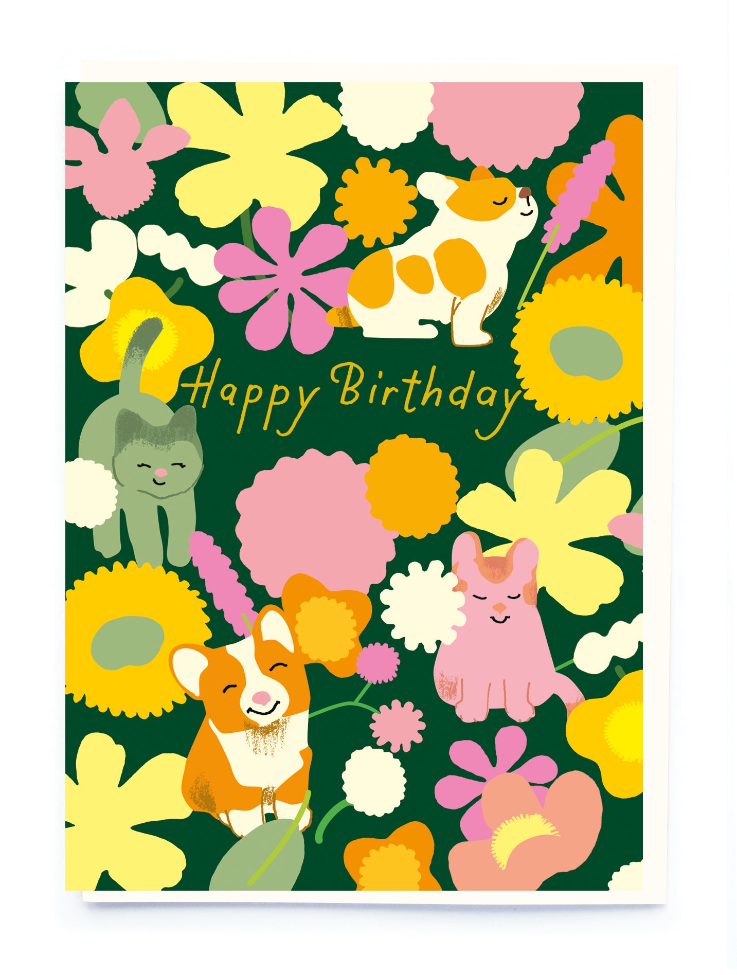 Animal Floral Birthday