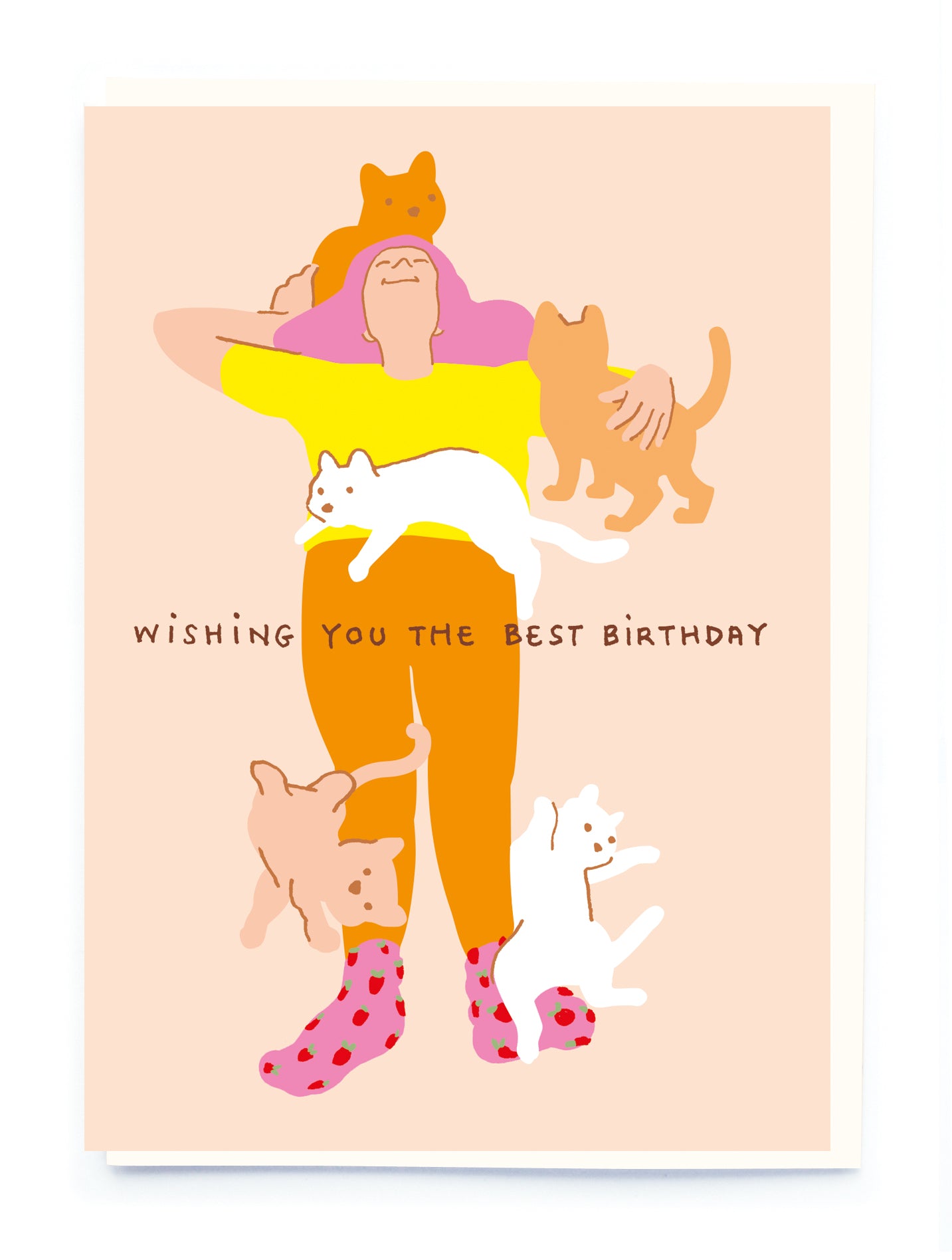 Cats Sleeping Birthday