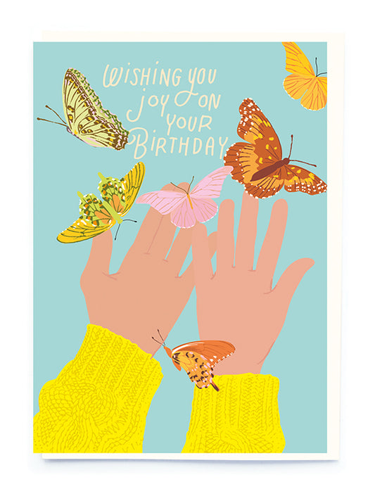 Butterfly Hands Birthday