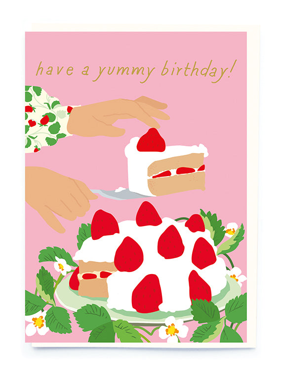 Strawberry Cake Birthday
