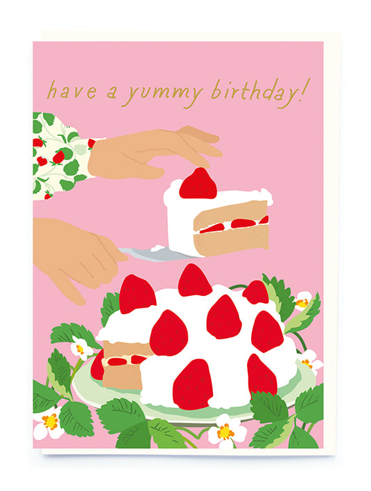 Strawberry Cake Birthday