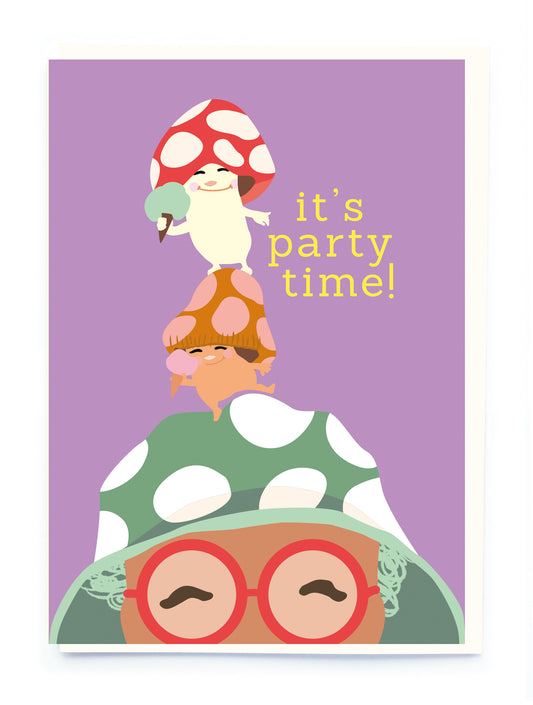 Mushrooms Kid's Birthday