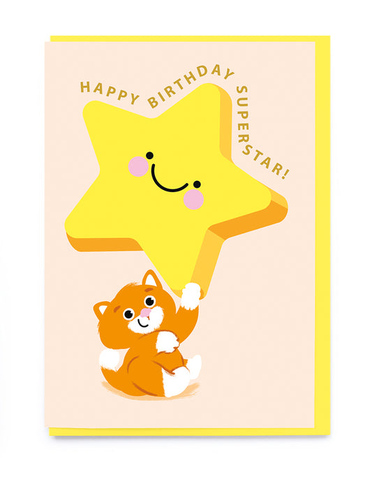 Superstar Kitty Kid's Birthday