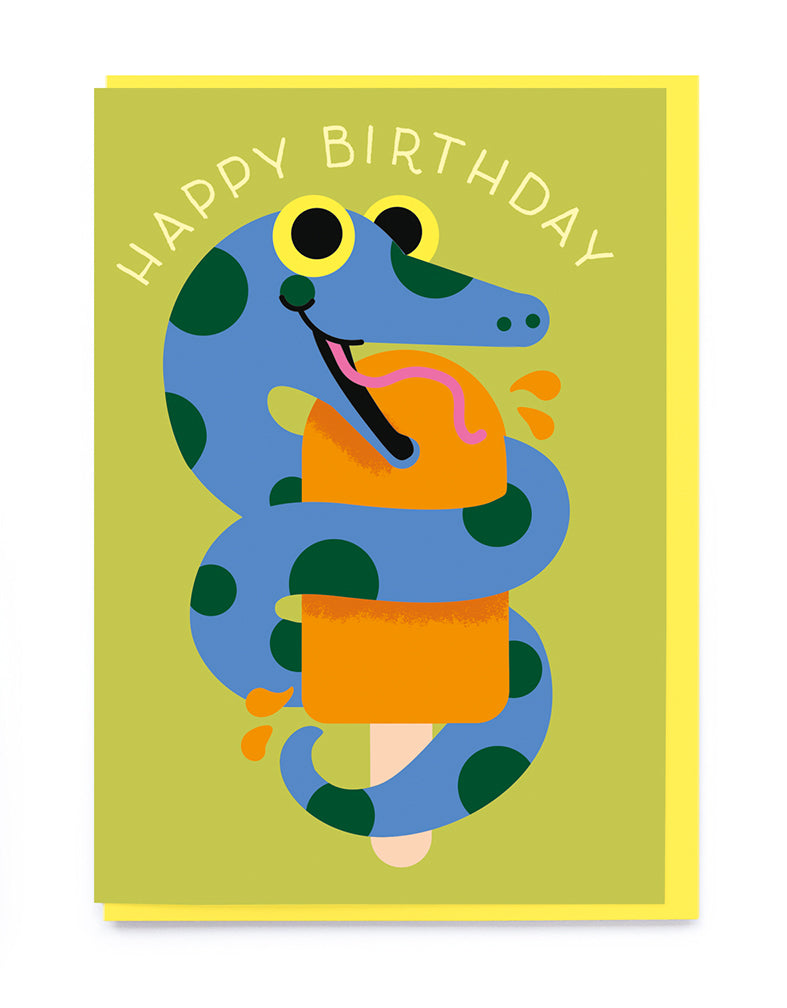 Ice Cream Snake Kid's Birthday