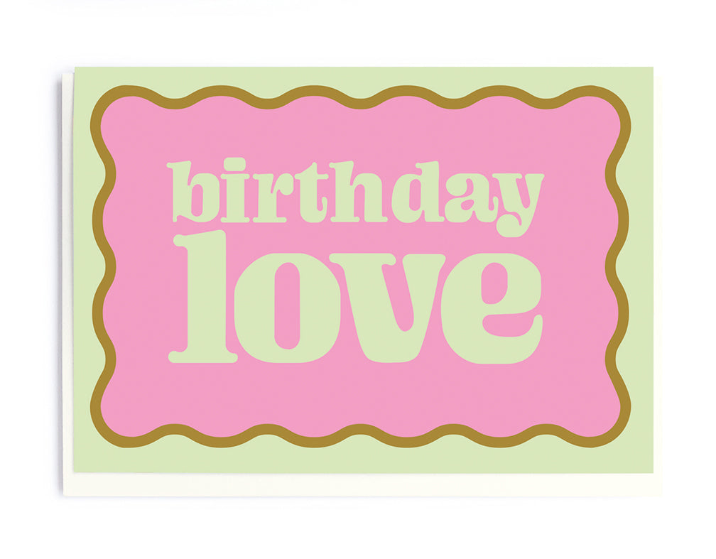 Love Birthday Card