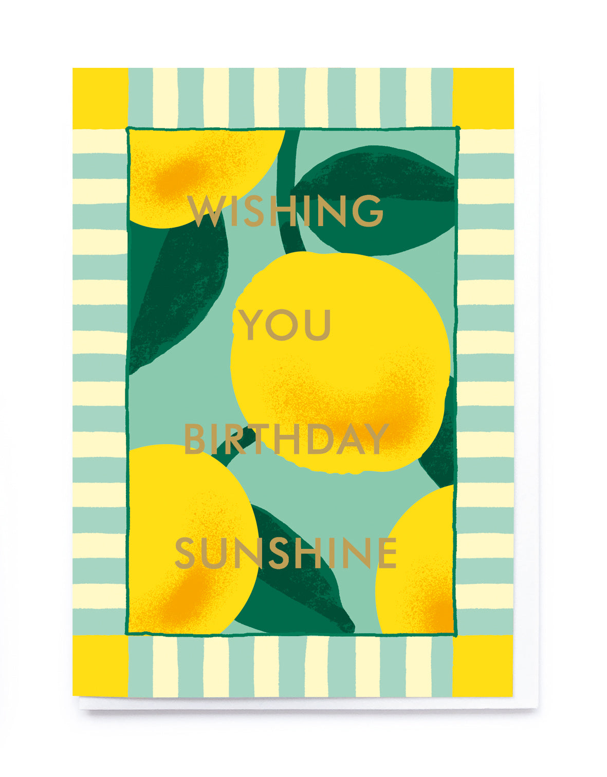 Lemons Stamp Birthday