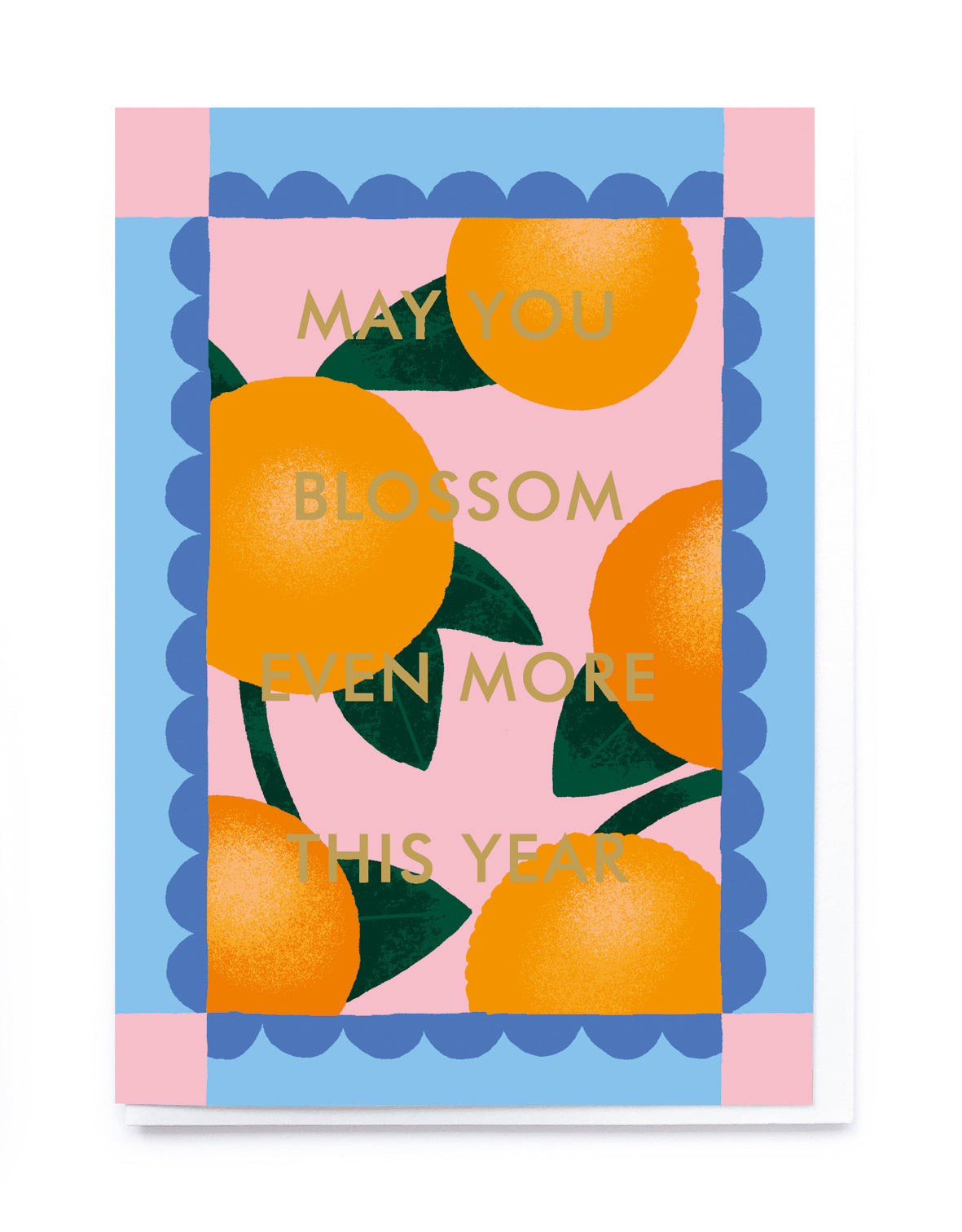 Oranges Stamp Birthday
