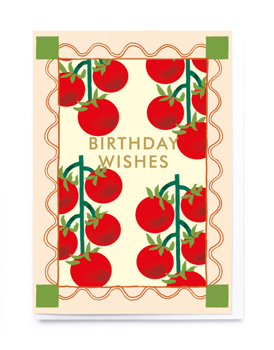 Tomatoes Stamp Birthday