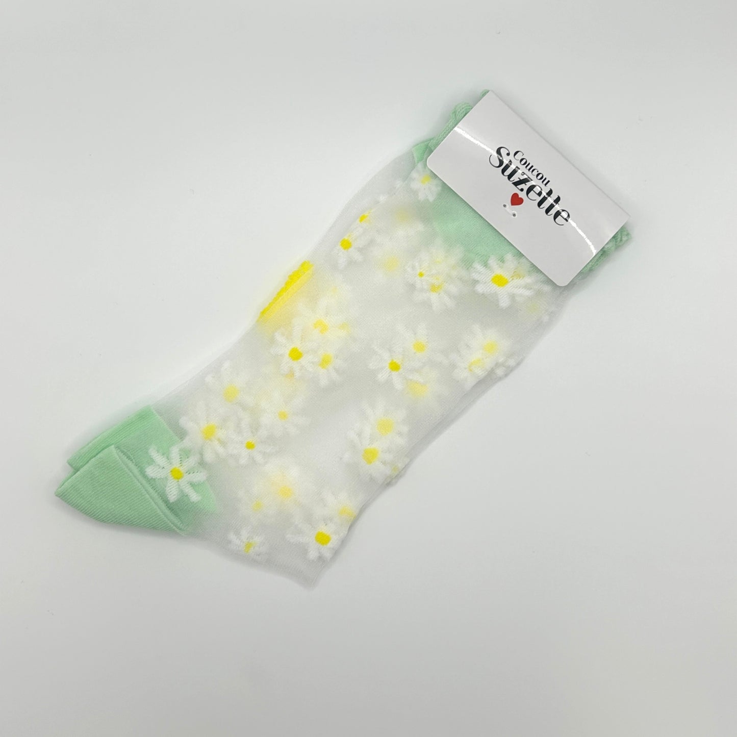 Daisy Sheer Socks