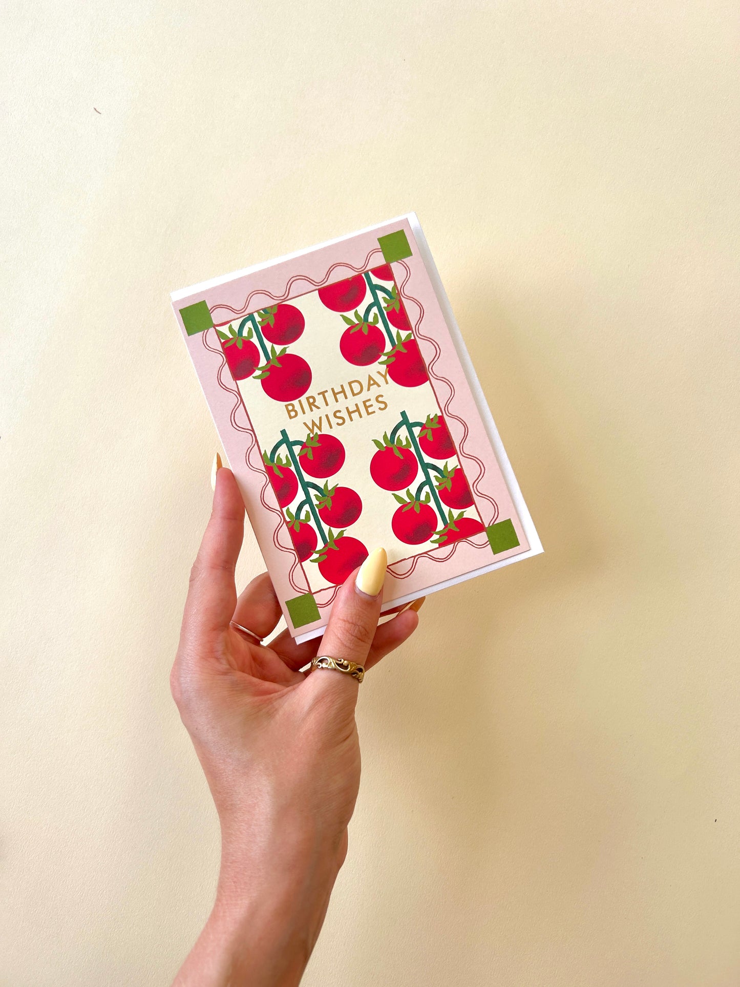 Tomatoes Stamp Birthday