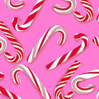 Candy Canes Christmas Wrap