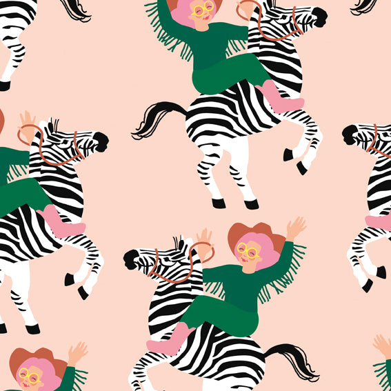 Zebra Girl wrap