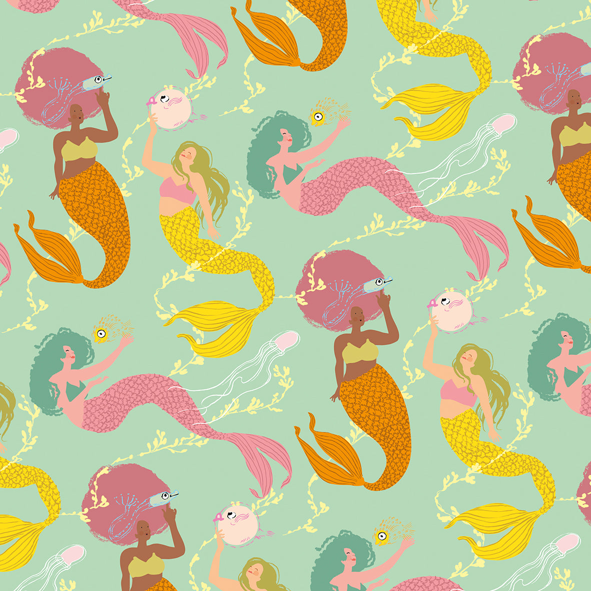 Mermaids Wrap