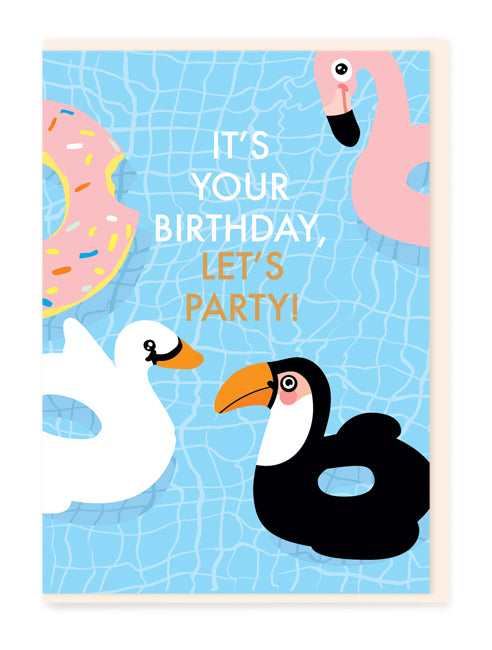 Pool Floats Birthday