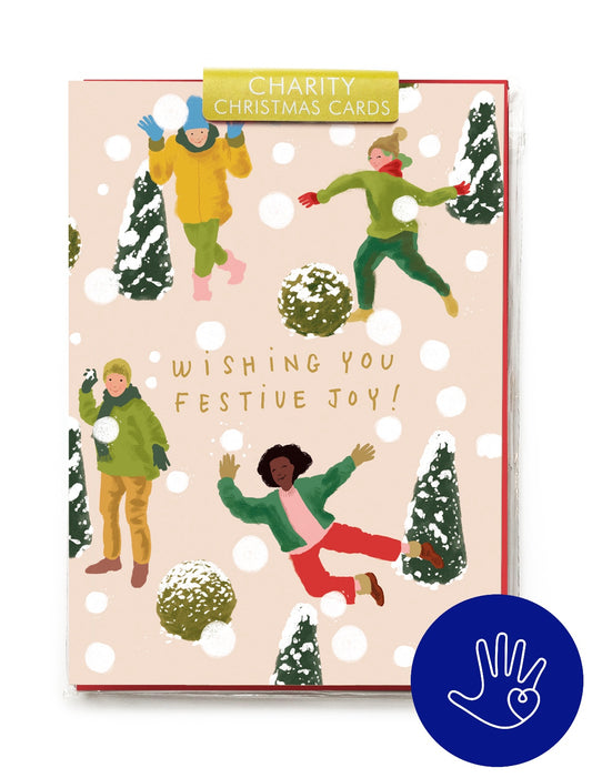 Fun in the Snow Charity Christmas Bag