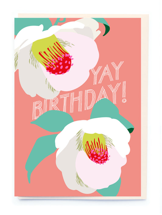 Camellia Flowers Birthday