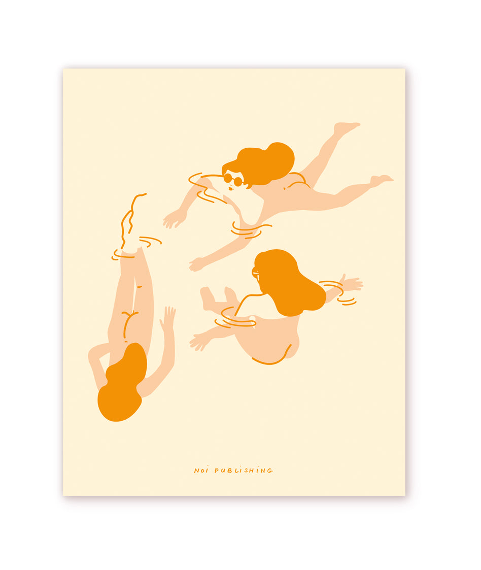 Wild Swimmers Print