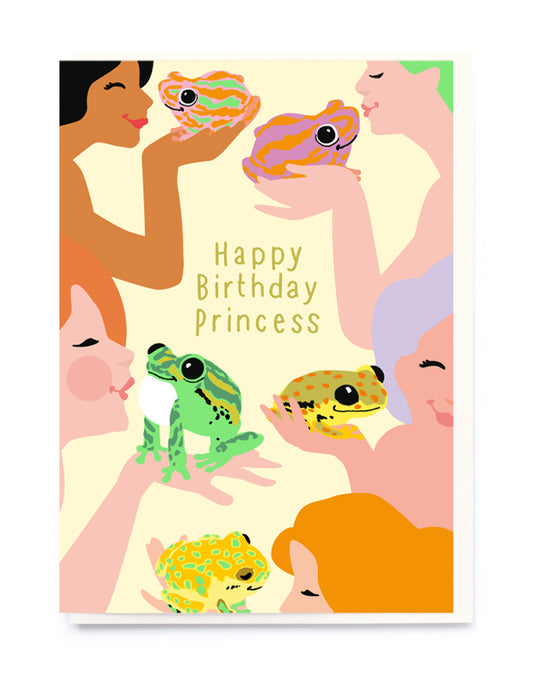 Kissing Frogs Birthday