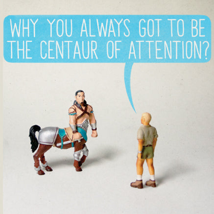 Centaur Attention Toy Stories