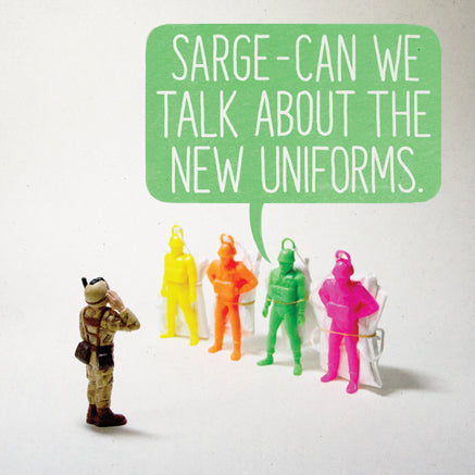 New Uniforms Toy Stories