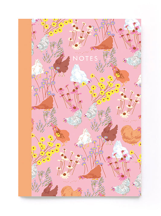 Chickens Jotter Notebook