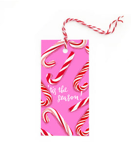 Candy Canes Christmas Tags