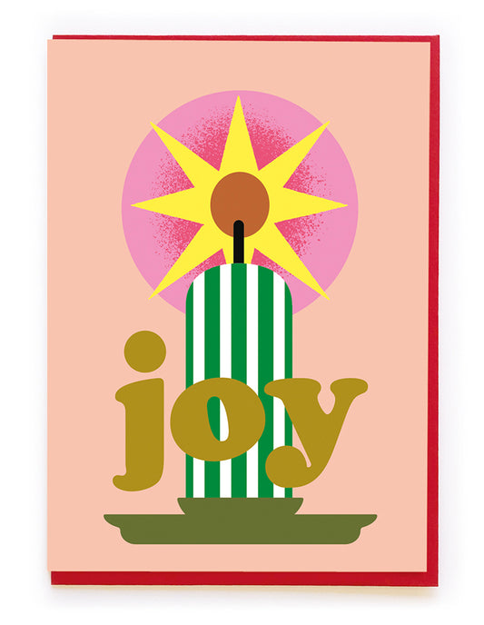 Joy Candle Christmas