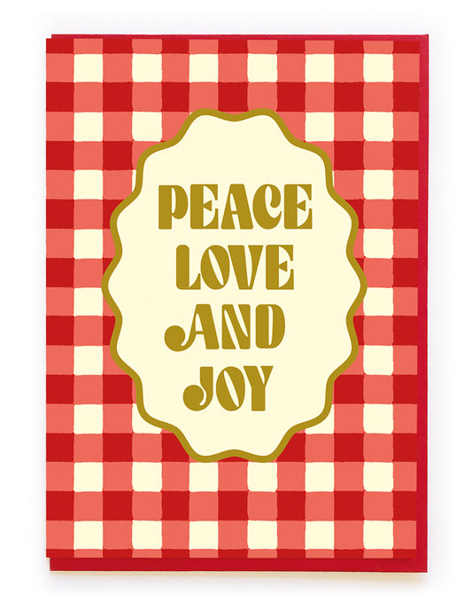 Gingham Joy Christmas