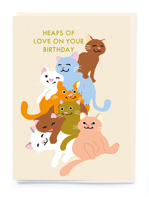 Cat Heap Birthday