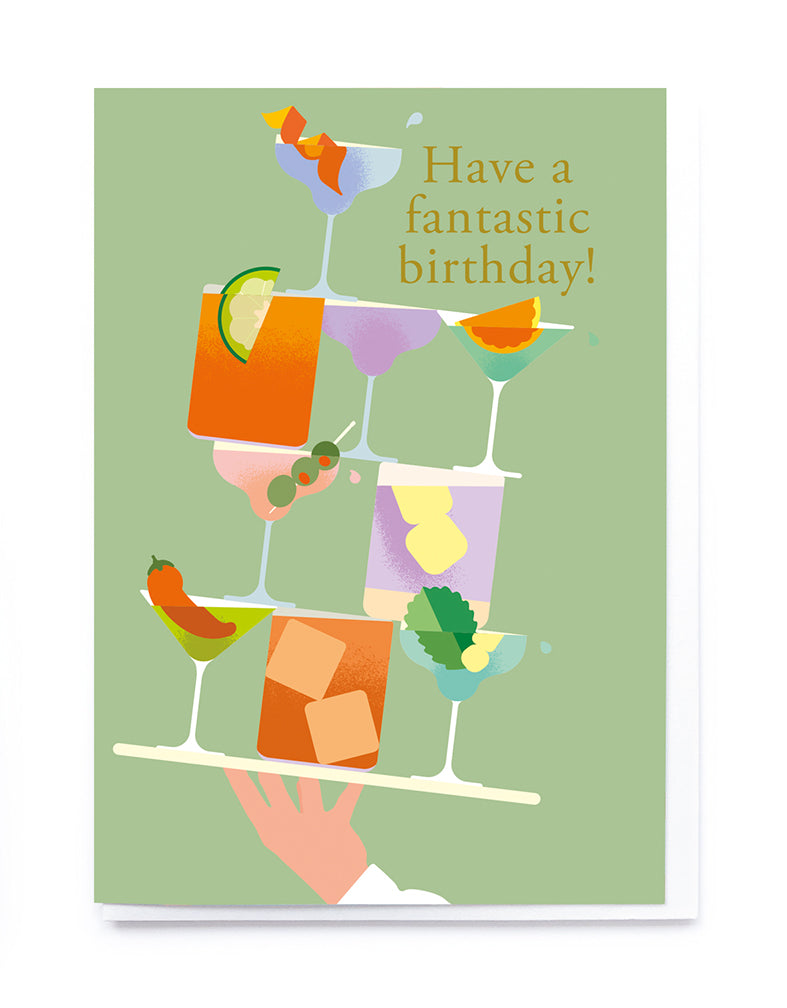 Colourful Cocktails Men's Birthday