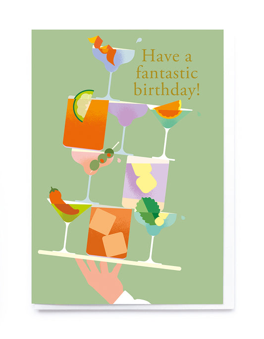 Colourful Cocktails Men's Birthday
