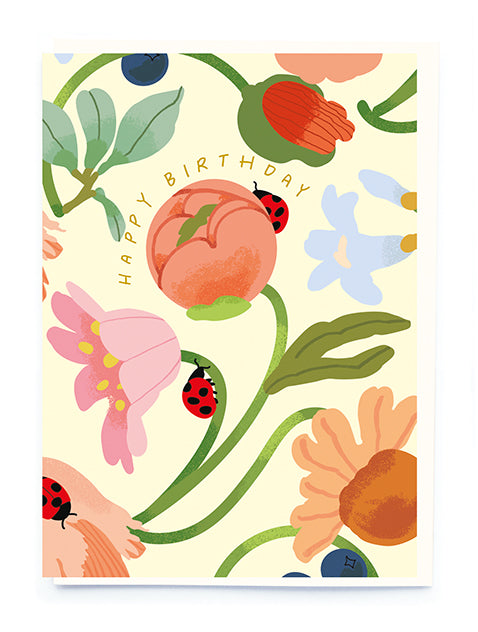 Simple Floral Birthday