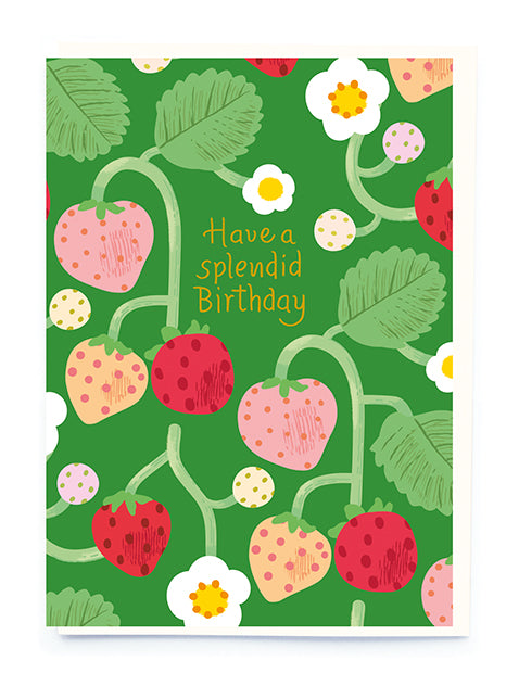 Strawberries Birthday