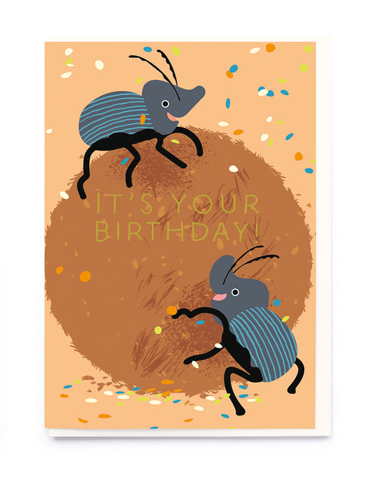 Dung Beetles Kids Birthday