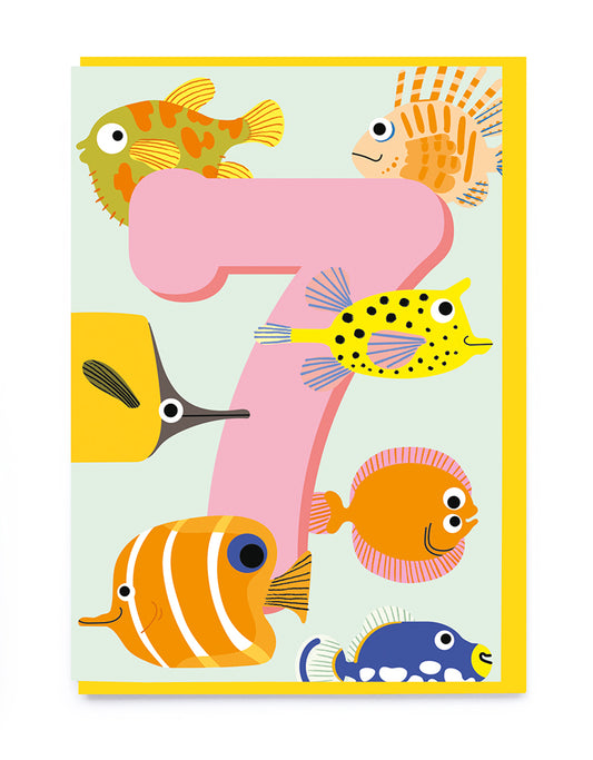 Tropical Fish Kid's Age 7