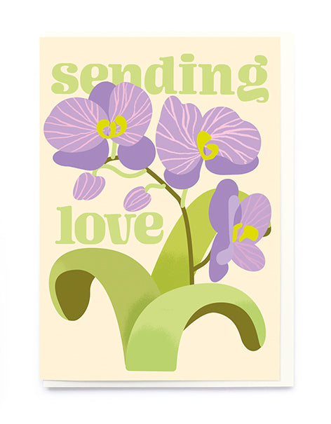 Orchid Sending Love