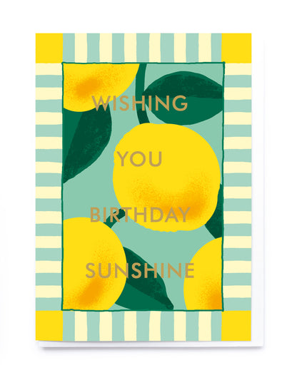 Lemons Stamp Birthday