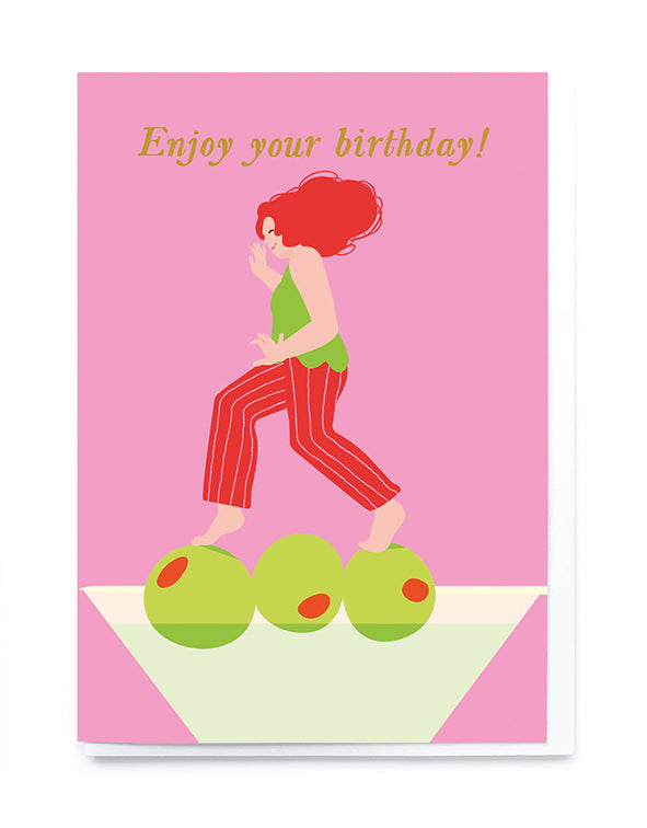 Olive Martini Birthday