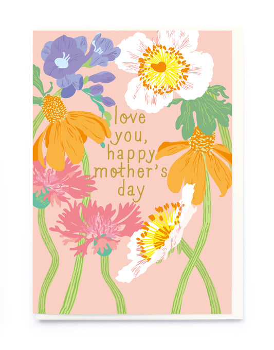 Pink Floral Mother's Day