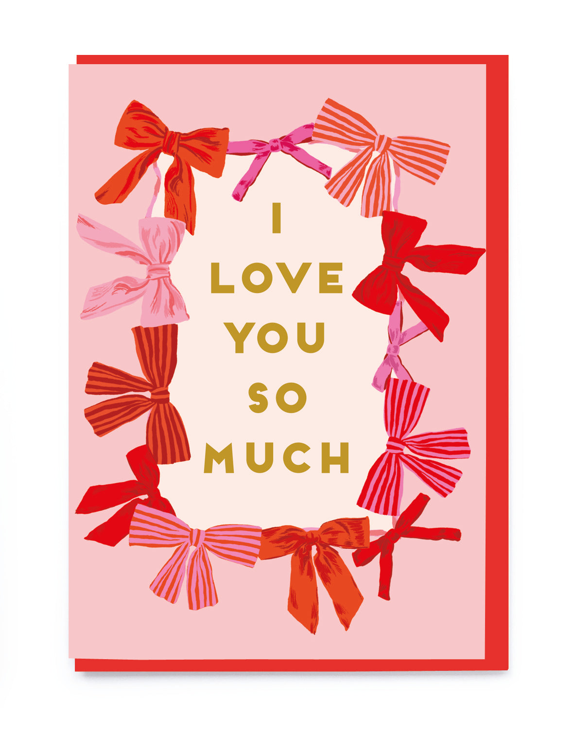 Pink Bows Valentine