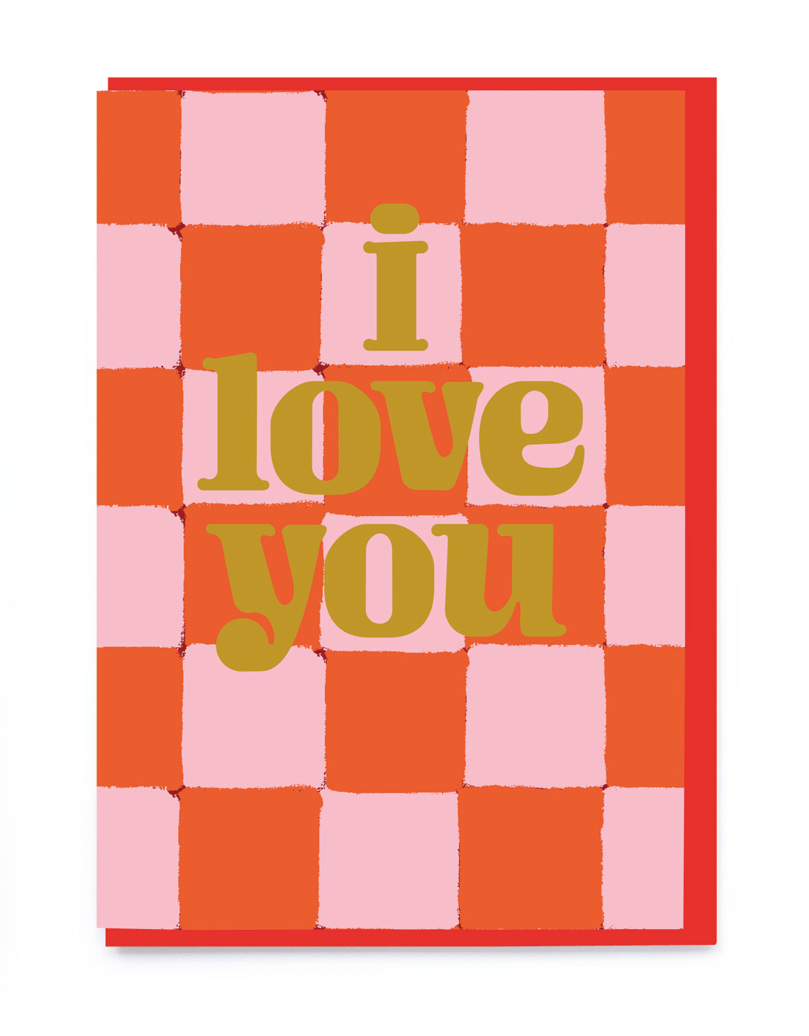 Checkerboard Love Valentine