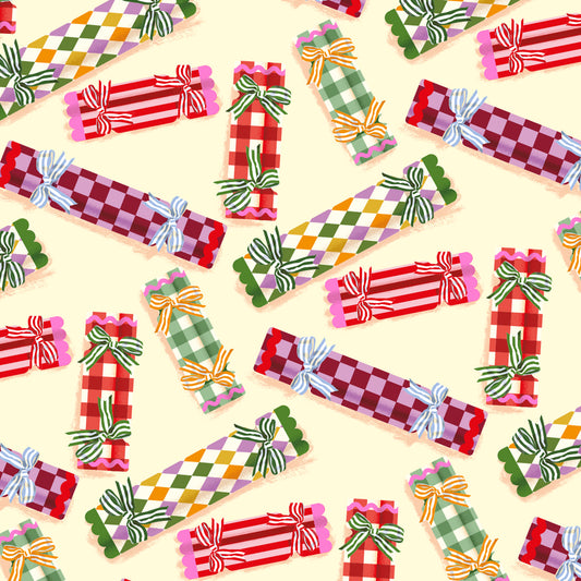 Colourful Crackers Christmas Wrap
