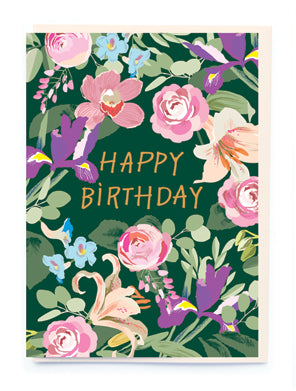 Mixed Flowers Birthday